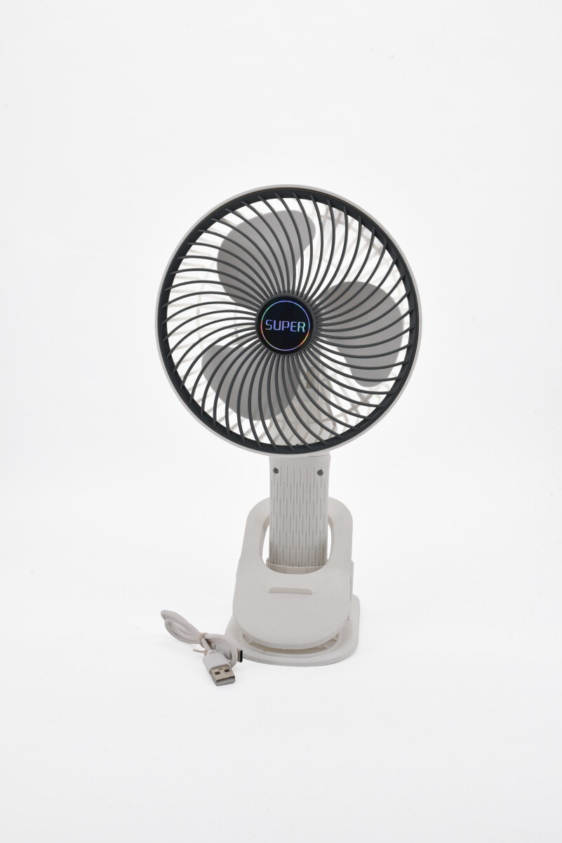 VENTILADOR DE ESCRITORIO 3 NIVELES - BLANCO (V) 