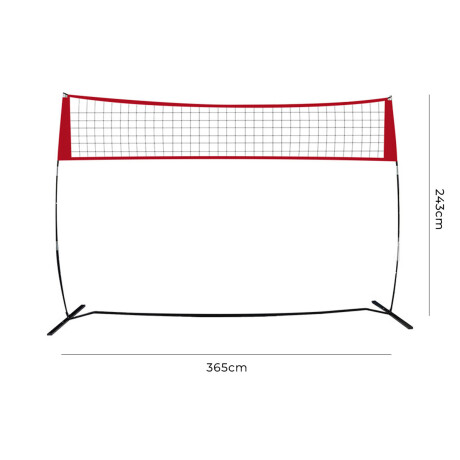 Red Volley Portable 3.6x2.4m C/bolso Entrenamiento Dep009119