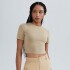 BLUSA MM FEM MARRÓN MEDIO