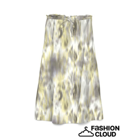 VMDICTHE N/W ANKLE SKIRT WVN GA SNOW WHITE