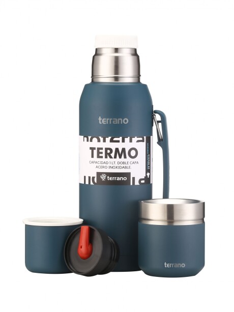 Set Acero 1LT. Mate Folkie Petróleo