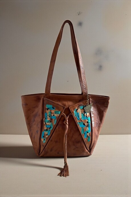 Cartera EIRA Terra Con Crocco Y Arte Cartera EIRA Terra Con Crocco Y Arte