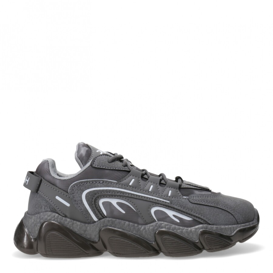 Championes de Hombre Push NUEVA YORK acordonado Gris