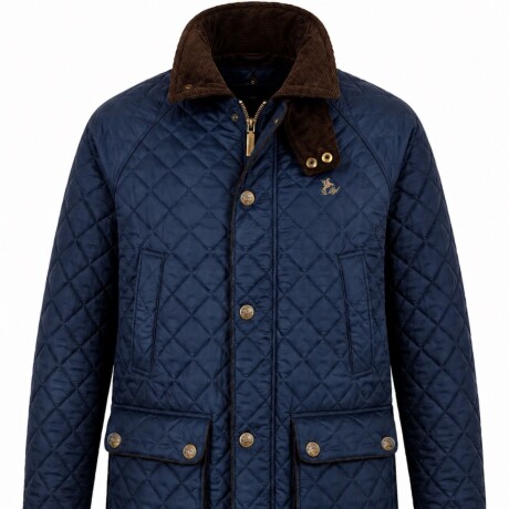 Campera Capitoneada Azul
