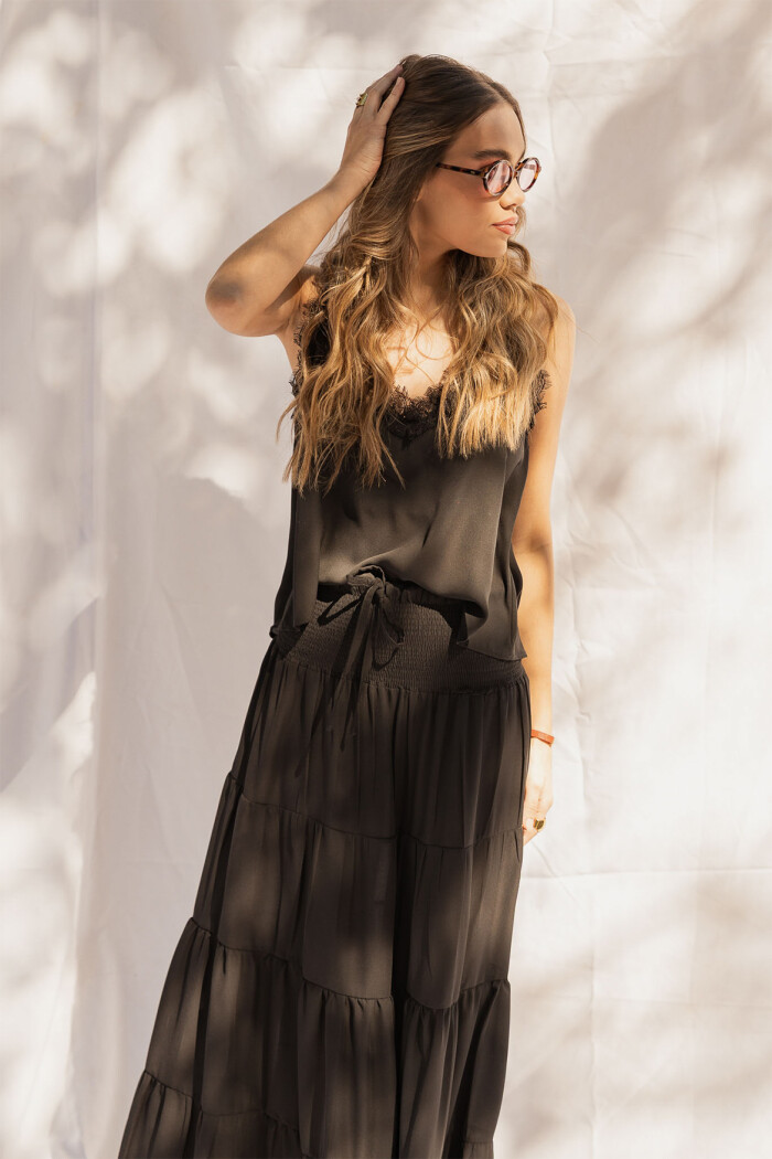 FALDA AURELIA NOIR FALDA AURELIA NOIR