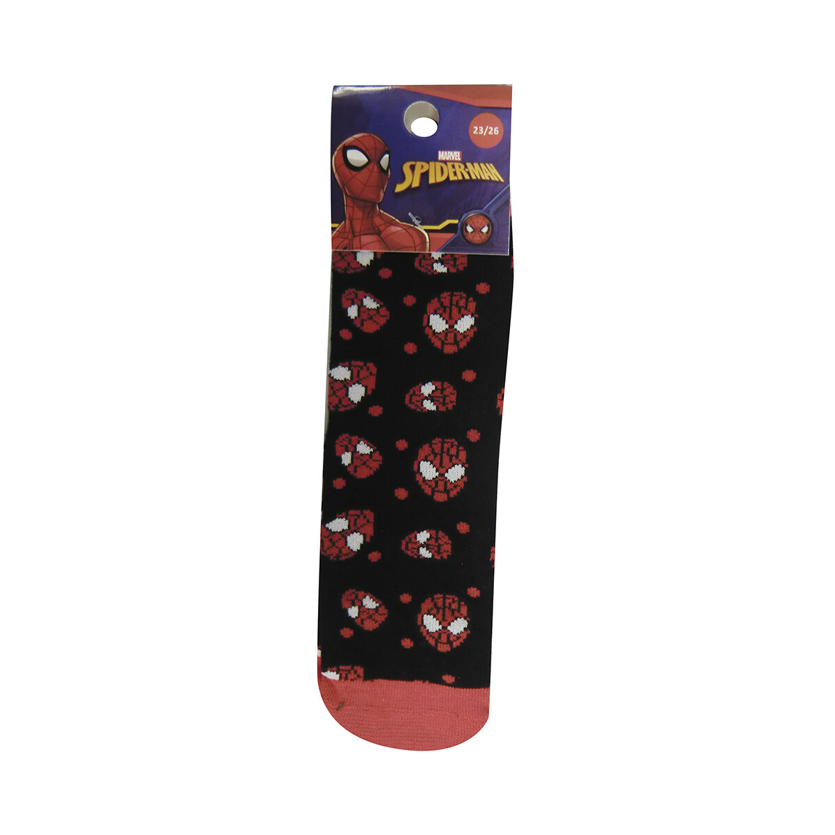 Medias Infantiles Oficial Talle 19/30 - Spiderman 