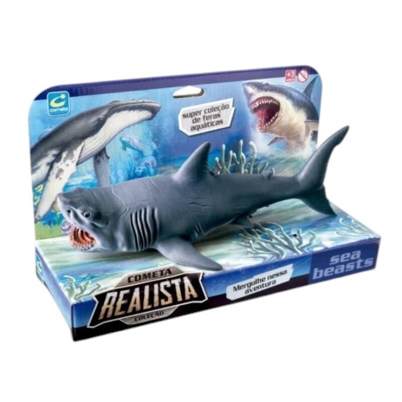 Figura Tiburón Realista de Vinilo Figura Tiburón Realista de Vinilo