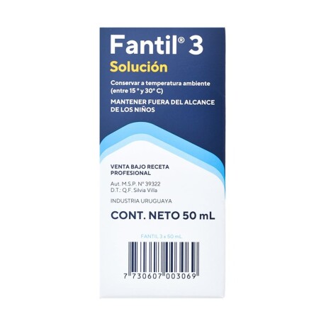 Fantil 3 Solución 50 Ml Suplemento Pediátrico Fantil 3 Solución 50 Ml Suplemento Pediátrico