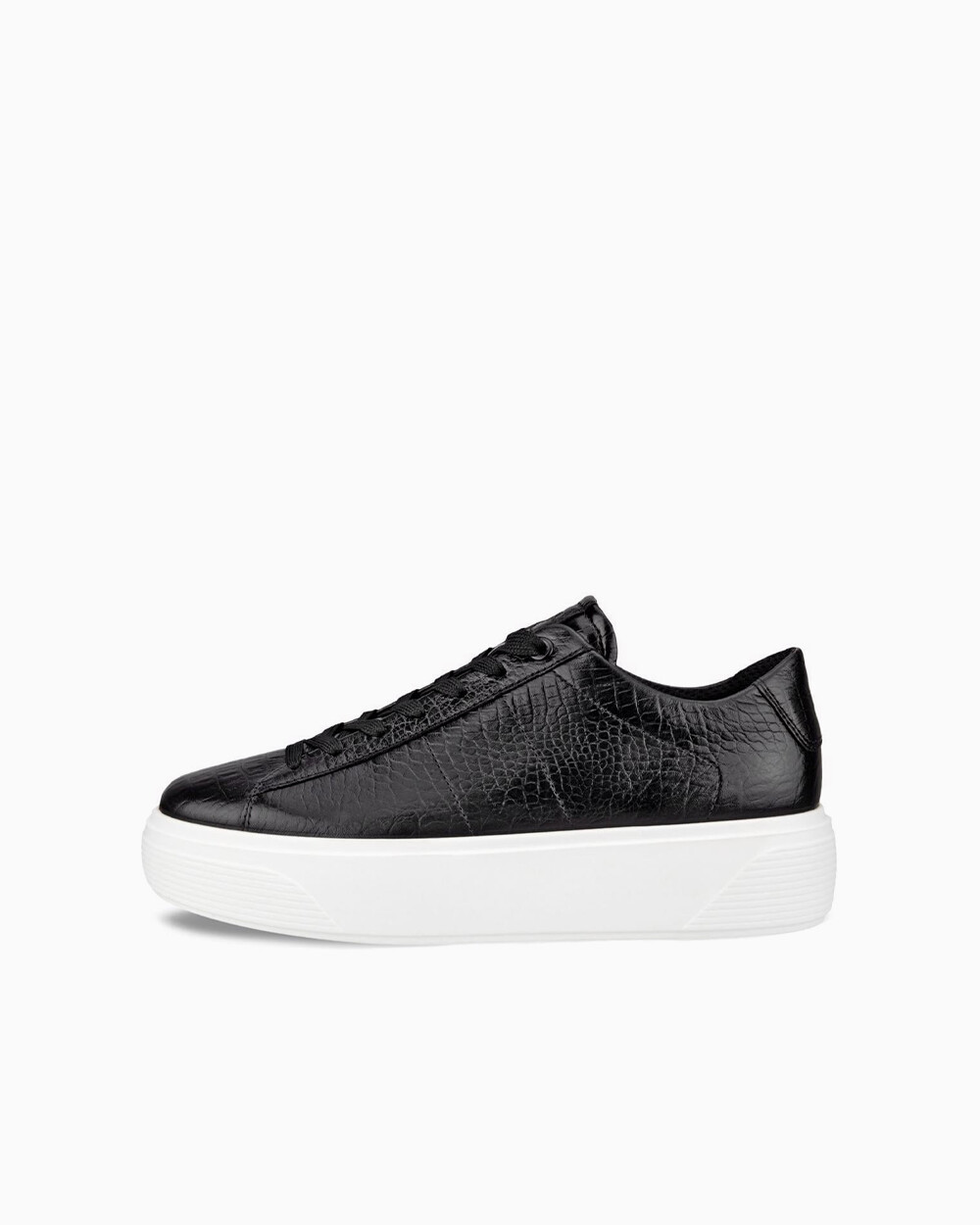 ECCO Street Platform Negro