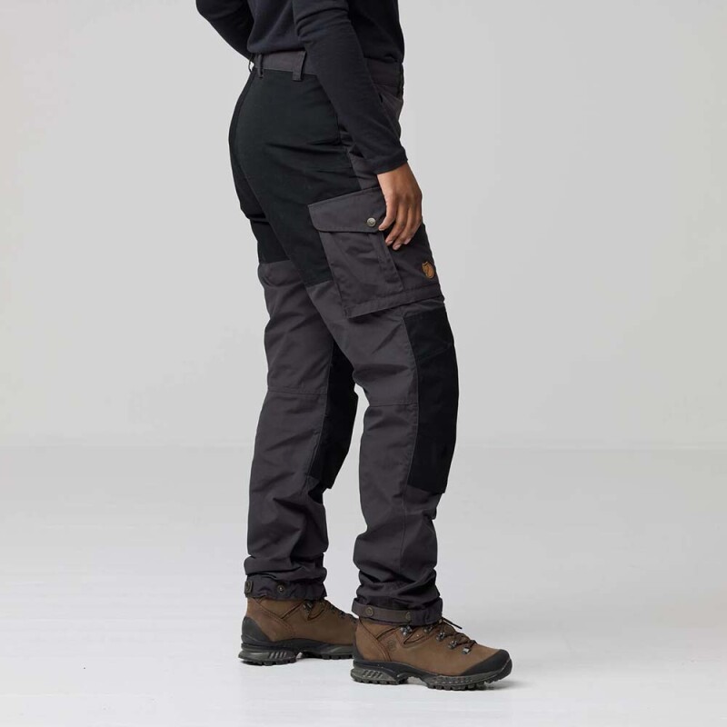 Pantalón Fjallraven Vidda Pro Trousers W Mujer Dark Grey-black