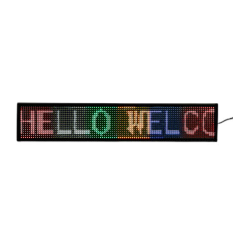 CARTEL LUMINOSO DIGITAL PERSONALIZABLE LED P10 100X20CM 5 COLORES CARTEL LUMINOSO DIGITAL PERSONALIZABLE LED P10 100X20CM 5 COLORES