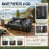 Anafe Portátil A Gas Akane Para Camping 1 Hornalla A.82261 ANAFE A GAS PORTATIL STOVE A.82261