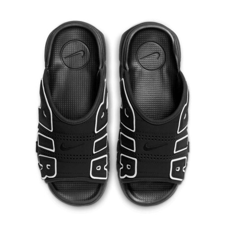 Sandalias Air More Uptempo Slide C/O De Hombre Negro