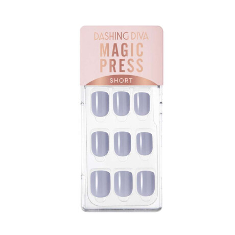 Uñas En Gel Listas (Press On) Light Indigo