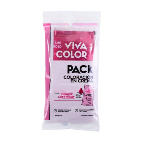 TINTA VIVA COLOR PACK 5.66 ROJO TINTA VIVA COLOR PACK 5.66 ROJO