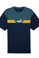 REMERA HOMBRE PUMA POWER COLORBLOCK TEE Petroleo