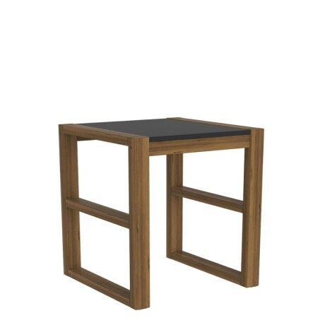 Mesa Auxiliar Aspen Negro/garapa