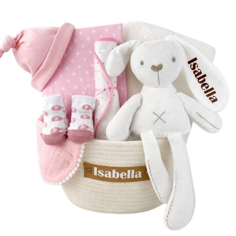 Cesta de nacimiento Cone-Cone rosa