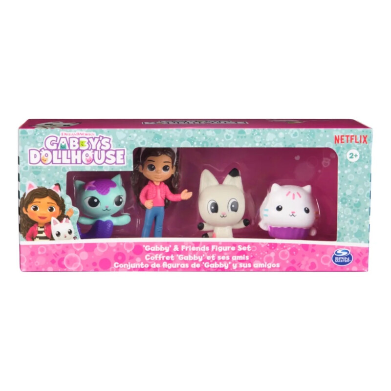 Gabby´s Dollhouse - Mini Figuras Pack X4 99252 Gabby´s Dollhouse - Mini Figuras Pack X4 99252