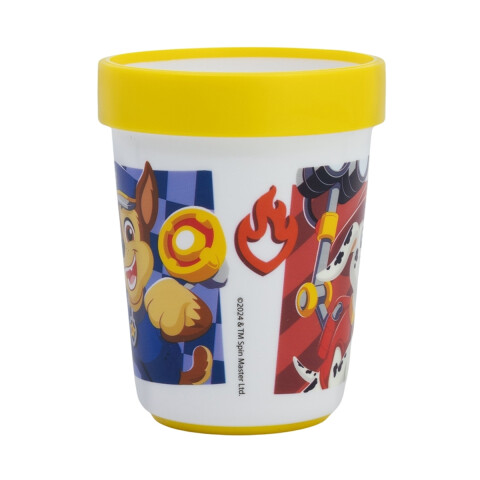 Vaso Plástico Paw Patrol para Microondas 260 ml AMARILLO