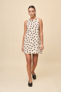 VESTIDO CRISTAL Beige