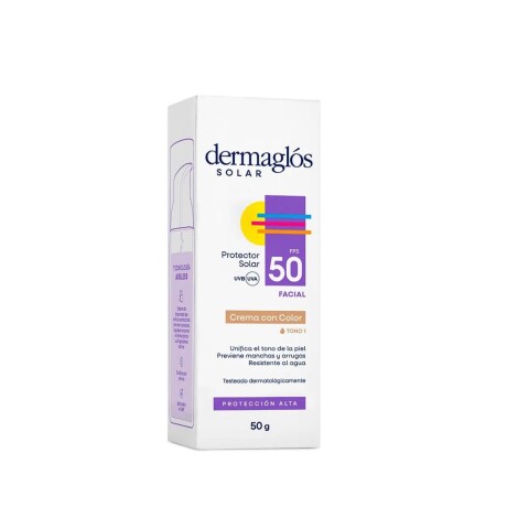 DERMAGLOS SOLAR CREMA CON COLOR TONO 1 DERMAGLOS SOLAR CREMA CON COLOR TONO 1