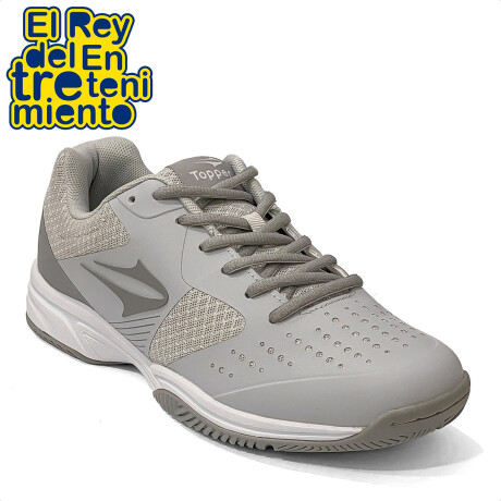 Topper Calzado Tennis Paddle Championes Deportivo Gris