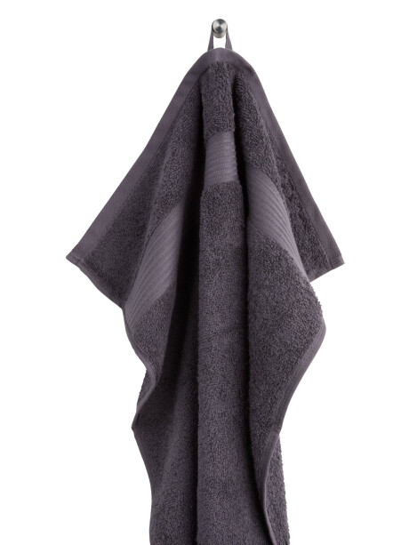 Toalla social KARLSTAD 30x50 gris oscuro Toalla social KARLSTAD 30x50 gris oscuro