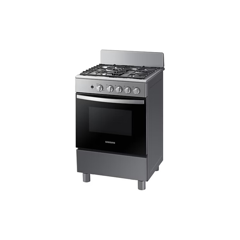 Cocina a Gas con 4 Quemadores con Quemador Rápido Black