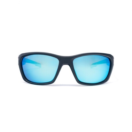 Lentes de Sol Arye Polarizados Armazón Negro Mate Mate Azul