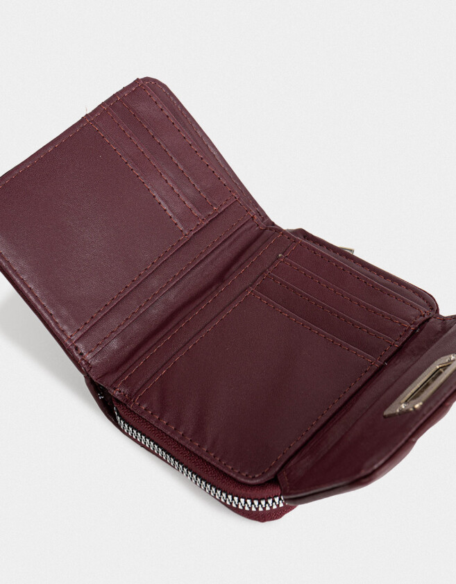 Billetera Puffy Billetera Puffy - Rojo Burdeaux