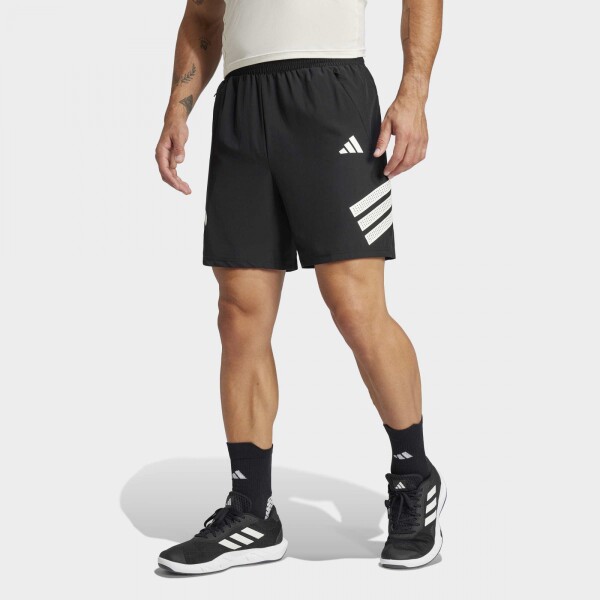Short Adidas 3 Tiras Icon Negro