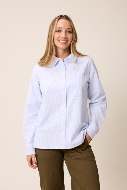 CAMISA UNNI POLANCO Celeste