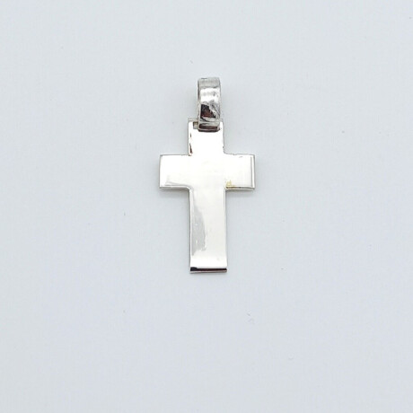 Cruz de Plata 925 Bombé Ancho 1.8 cm