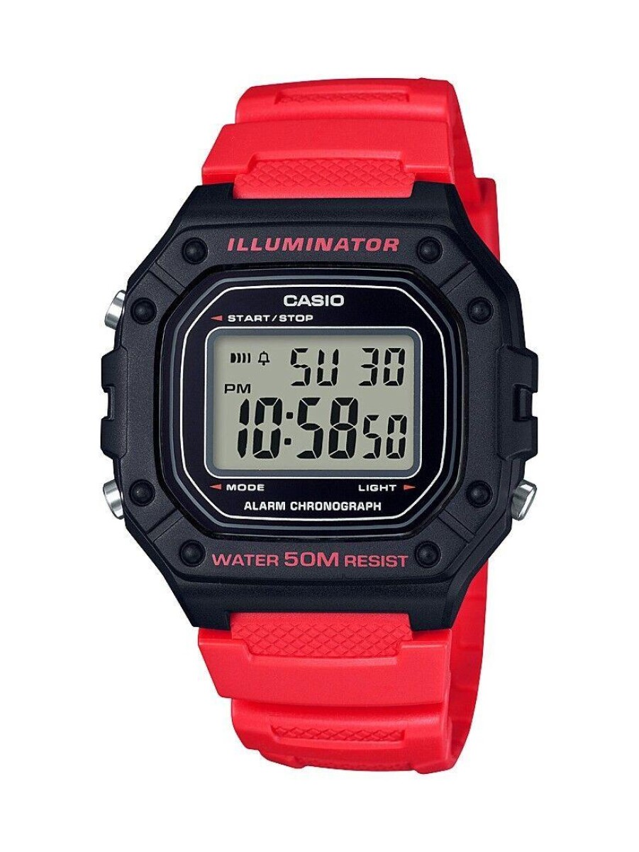 Casio Digital - W218H-4B 