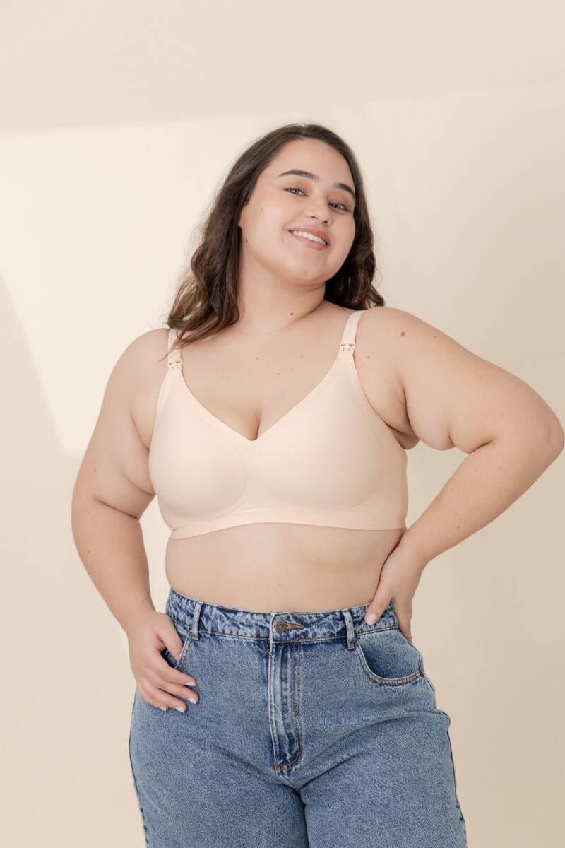 Top de Maternidad. Avellana