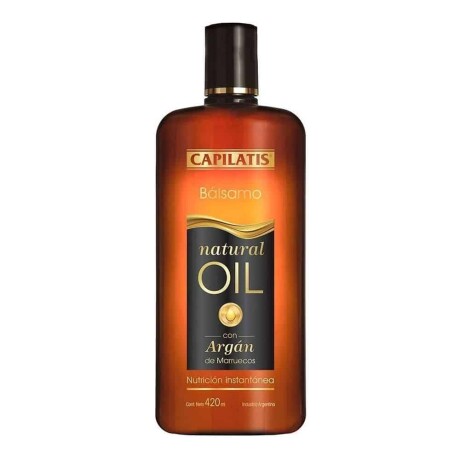 Acondicionador Capilatis Natural Oil Argán de Marruecos 420ml Acondicionador Capilatis Natural Oil Argán de Marruecos 420ml