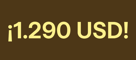 Oportunidades a USD 1.290