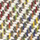 BILLETERA AGNES ZIGZAG MULTICOLOR AZUL