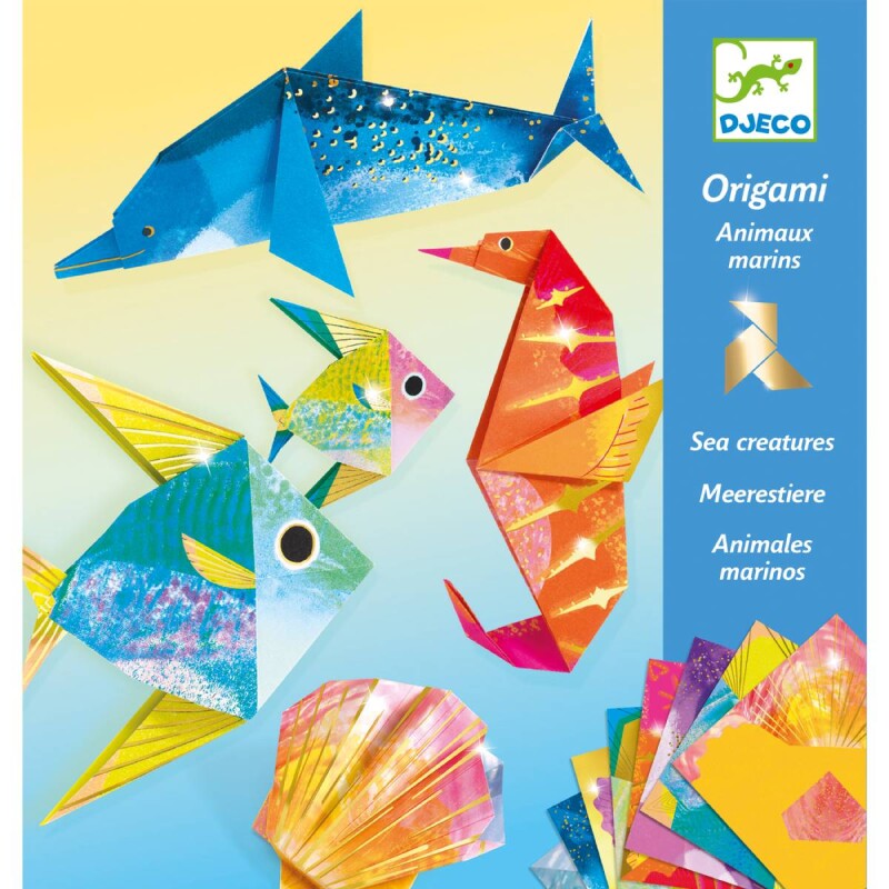 Origami Djeco Animales Marinos