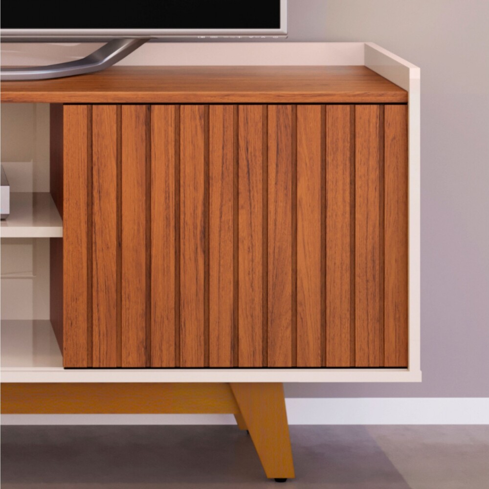 Rack para TV Flat 60” - Terminación Freijo Rack para TV Flat 60” - Terminación Freijo