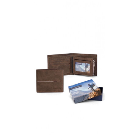 Billetera Van Gogh Topo C/ Guarda Beige