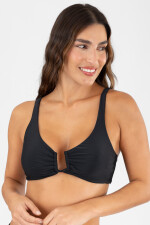 Top leona Negro
