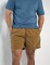 Short de baño liso Acid Wash Avici Mostaza