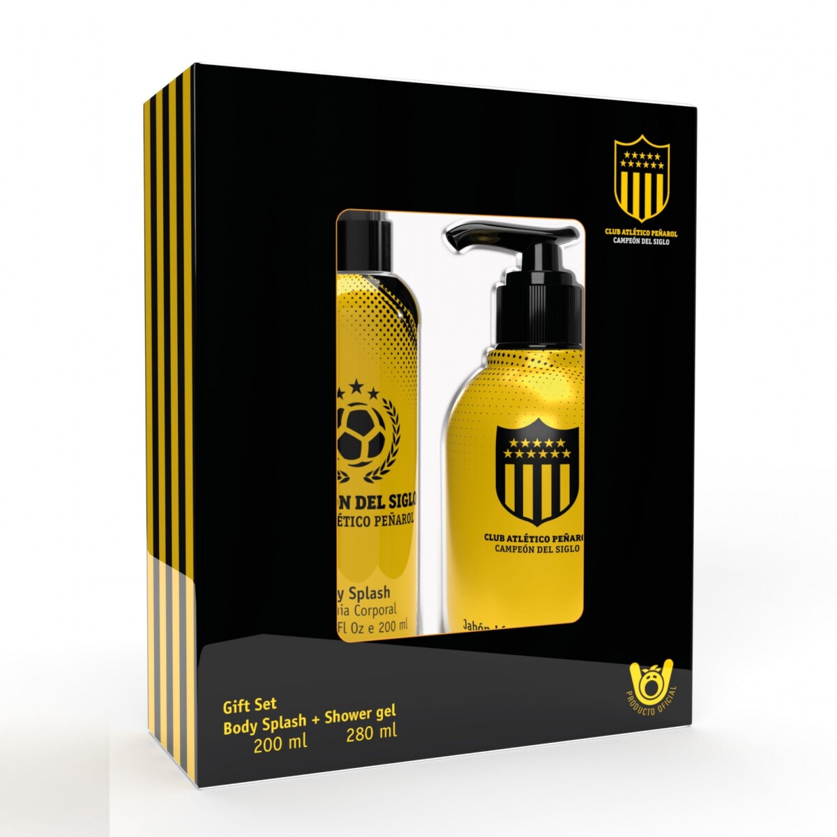 Set Body Splash Peñarol + Shower Gel 