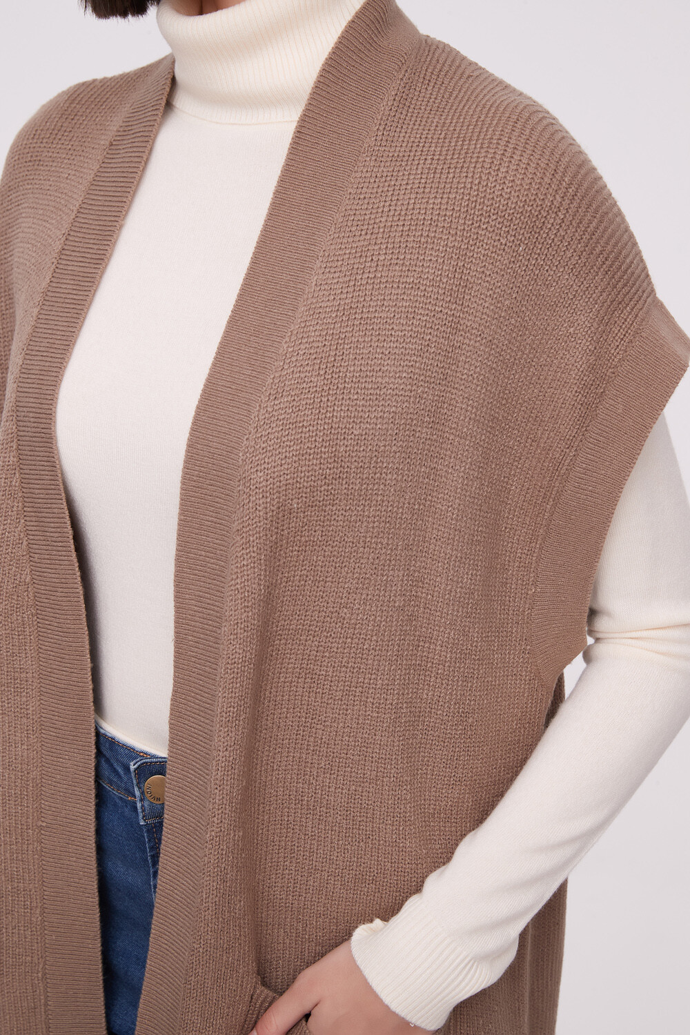 Saco Albaida Taupe / Mink / Vison