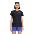 Remera New Balance de Dama - Q Speed - WT33281BK BLACK