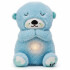 Peluche Nutria Bebé Respira Y Relaja Dormir Niño Tendencia Variante Color Celeste