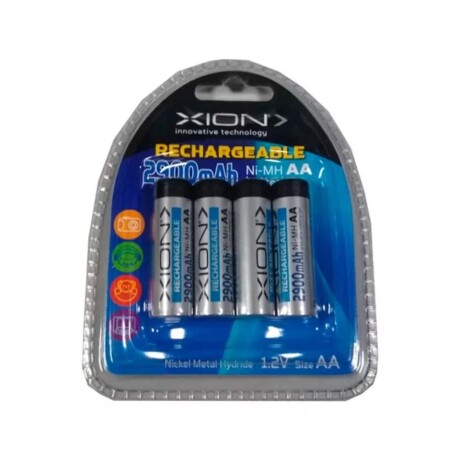 Pilas Recargables AA XION XI-PI31 2900 mAh Pilas Recargables AA XION XI-PI31 2900 mAh