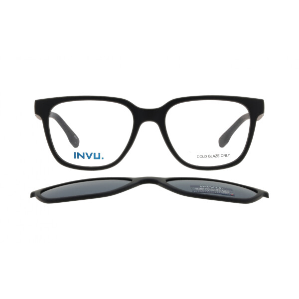 INVU Clip-On 42501C col M.Black Pol Invu Clip-on 42501c Col M.black Pol